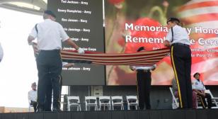 Post 21 Memorial Day program wows local community