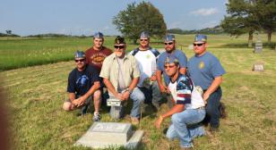Civil War veteran gets headstone 92 years after his death