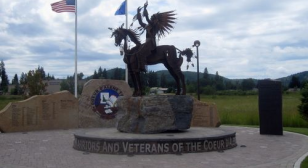 Coeur d'Alene Tribe Warrior Veterans Memorial & Veteran's Memorial Park 