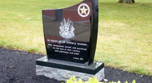 Women Veterans Memorial in Middleborough, Mass.