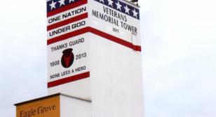 Town repurposes grain elevator to honor veterans
