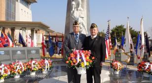 U.S. Forces Korea Veterans Day ceremony at Camp Humphreys, Korea 