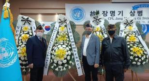  CPL Jang Myong-ki Memorial Ceremony on Nov. 23, 2022, held at Camp Bonifas, South Korea