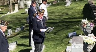 American Legion Post 28 (Grand Haven) conducts memorial ceremony for namesake Charles A. Conklin