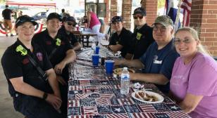 Squadrons and posts unite for first responders