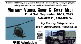 Indiana Military Vehicle Preservation Association "Salute to the Troops" Rally