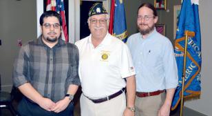 North Carolina military archivists speak to Post 543 