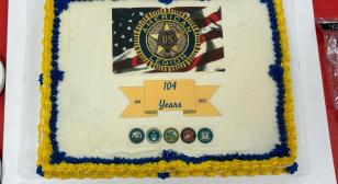 Post 290 celebrates 104th Legion birthday