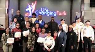Post 21 partners with LCF Church to honor veterans and proud families