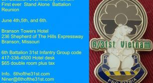 6th Battalion of the 31st Infantry reunion