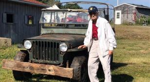 98-year old WWII vet donates 1942 Army Jeep to Post