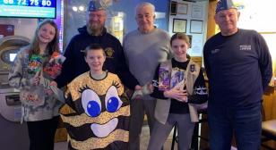 American Legion 105 Family in NJ donates $1,000 of Girl Scout cookies to our troops and vets