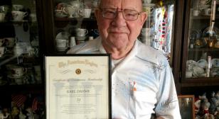 South Dakota WWII vet celebrates 70 years as Legionnaire