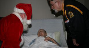 Post 572 brings holiday cheer to nursing home residents