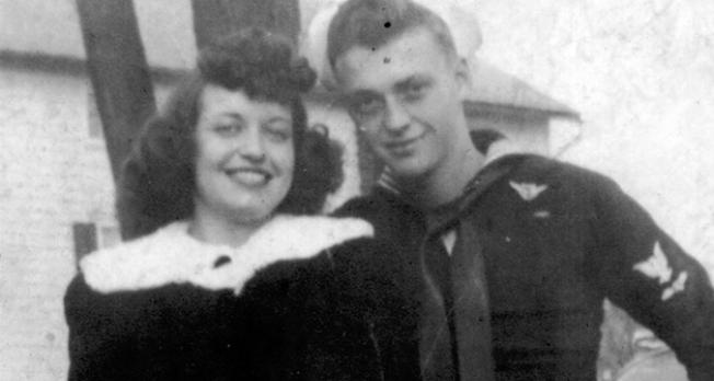 Couple torn apart during war reunites more than 50 years later