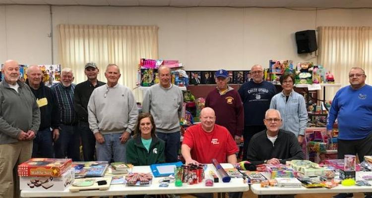 Grand Haven (Mich) Post 28 Goodfellows and Local Firefighters Celebrate 59th Annual “Crusade For Toys” Campaign 