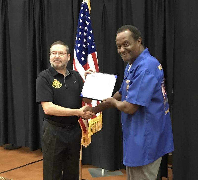 Legionnaire and former commander Charles Wood selected Volunteer of the ...