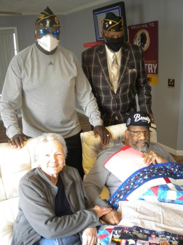 Quilts of Valor honors at-home veterans in Franklin, Tenn. | Legiontown ...