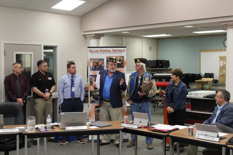 Washington State Post 130 honors Zillah schools' Veterans Day programs
