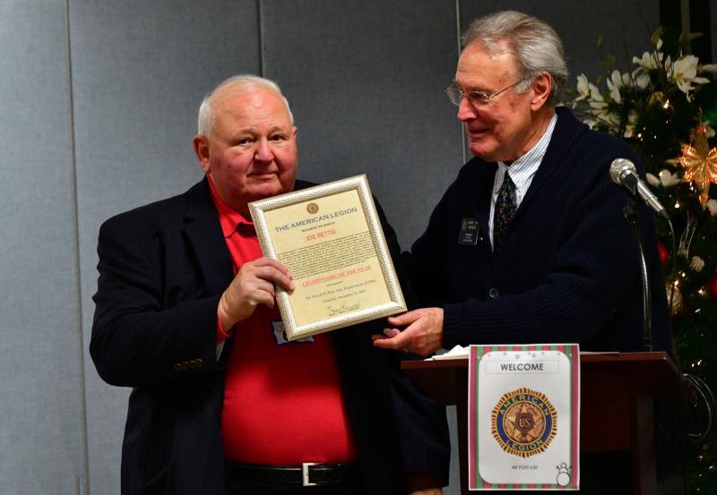 Joe Rettig named Northeast Post 630 Legionnaire of the Year ...