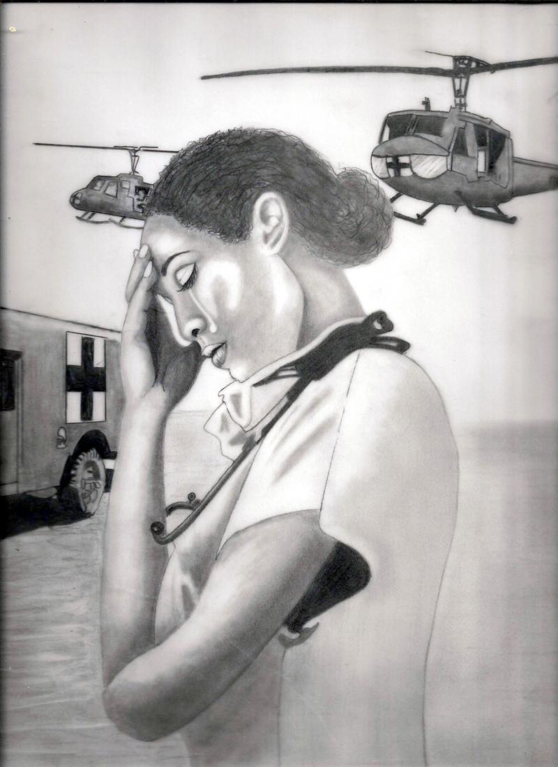 A military nurse in Vietnam Legiontown U.S.A.