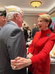 Former Secretary of the Air Force's speech ends in reunion Former Secretary of the Air Force's speech ends in reunion