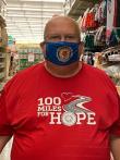 Started walking Aug. 4, finished 100 miles on Sept. 23