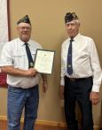 Kulm (N.D.) Post 57 member celebrates 70 years of continuous membership