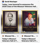 Two St. Louisans - one former P.O.W. and one baseball legend - to be posthumously inducted into same veterans hall of fame Two St. Louisans - one former P.O.W. and one baseball legend - to be posthumously inducted into same veterans hall of fame