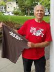 First 20-mile day, walking for hope and for Veteran Resilience Project