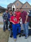 Member of Post 100 receives handicapped van for Thanksgiving
