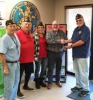 AZ Post 96 donates $1,150 to Luke AFB families