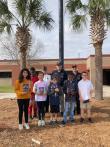 American Legion Post 166 honor guard teaches flag respect to school kids