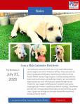 Post 81 Riders chapter sponsors service dog