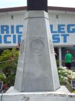 Legionnaires give veterans monument new home at Placid post