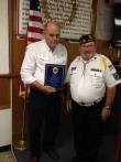 Belleview Post 284 presents award