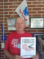 100 miles completed on my birthday