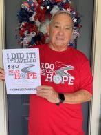 380 Miles for Hope at 78 