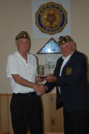 American Legion Post 155 Legionnaire of The Year!