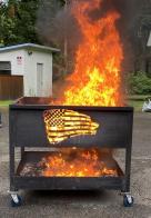 Flag Day and flag retirement ceremony 