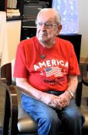 Legionnaire Marvin Geerts receives 80-Year Membership Certificate