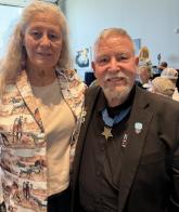 First Medal of Honor recipient to earn an amateur radio license