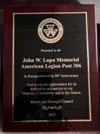 Post 80th Anniversary commemoration 
