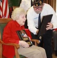 Mary Starr receives appreciation award