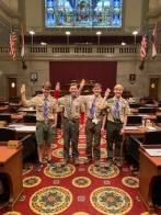 Eagle Scout Recognition Day at Missouri State Capitol 