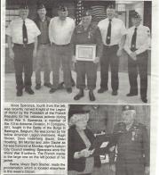 Legionnaire receives honor from France