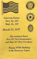 Five Years of American Legion Birthdays