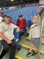 97-year-old WWII veteran and 5-year-old Henry Walsh