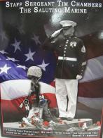 Saluting Marine joins Riders in California