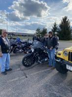 Chapter 924 escorting the remains of a World War II veteran